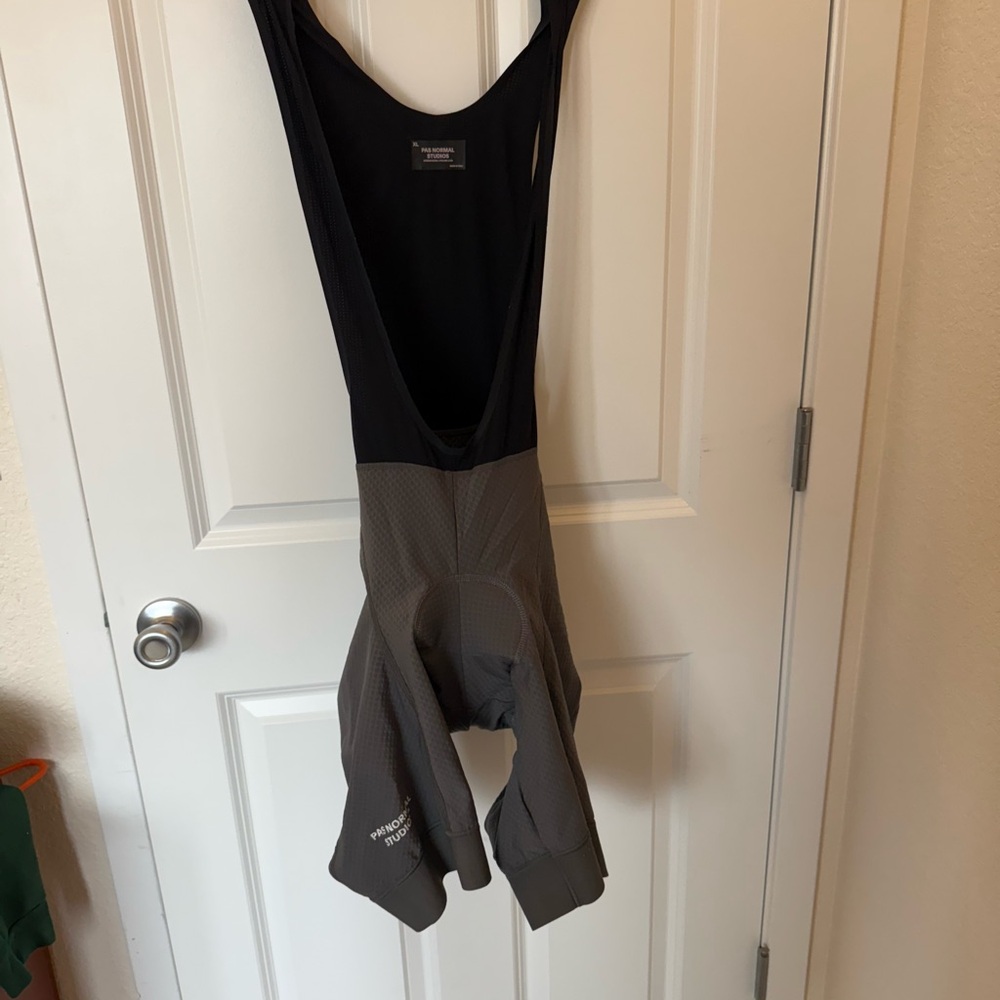 Pas Normal Studios PNS Men's Cycling Bib Shorts - Black and Gray